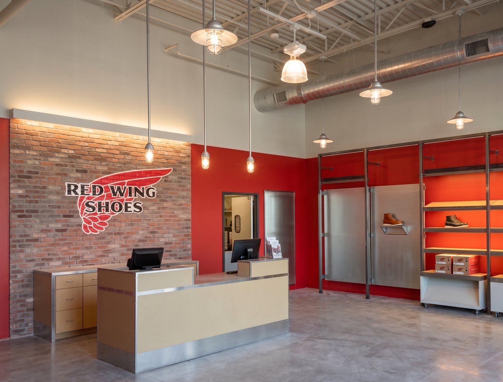 Retail store tenant improvement, interior